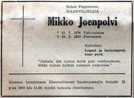 Joenpolvi Mikko