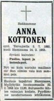 Kottonen Anna