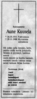 Kuusela Aune