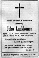 Luukkonen Juho