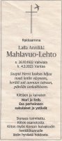 Mahlavuo-Lehto Laila