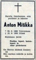 Mitikka Anton