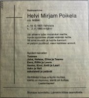 Poikela Helvi