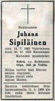 Sipiläinen Juhana