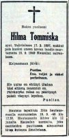 Tommiska Hilma 