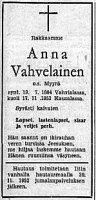 Vahvelainen Anna