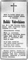 Vahvelainen Heikki