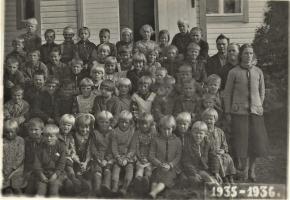 Tervajärven koululaiset vv 1935-1936